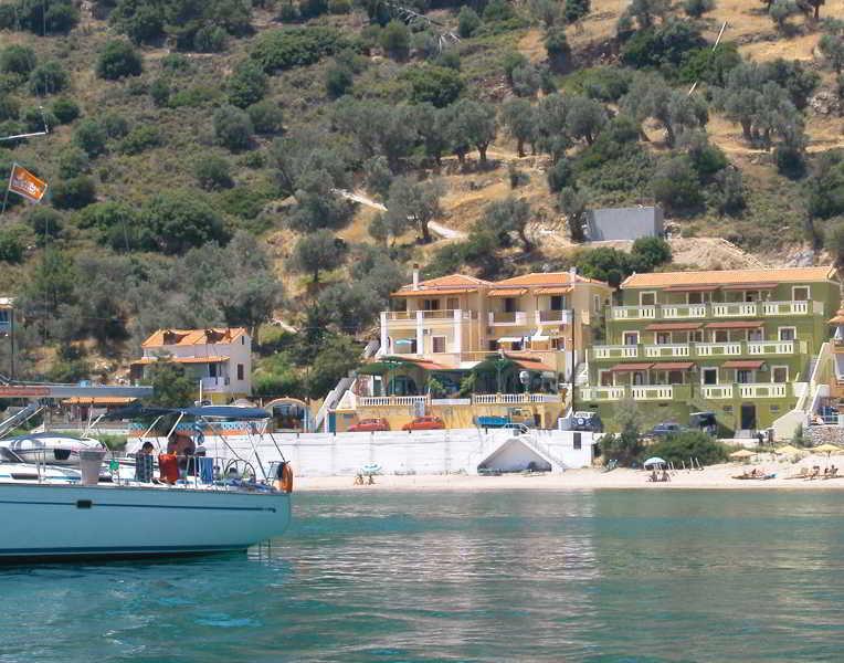 Nereides Seaside Apartments Marathókampos Exterior foto