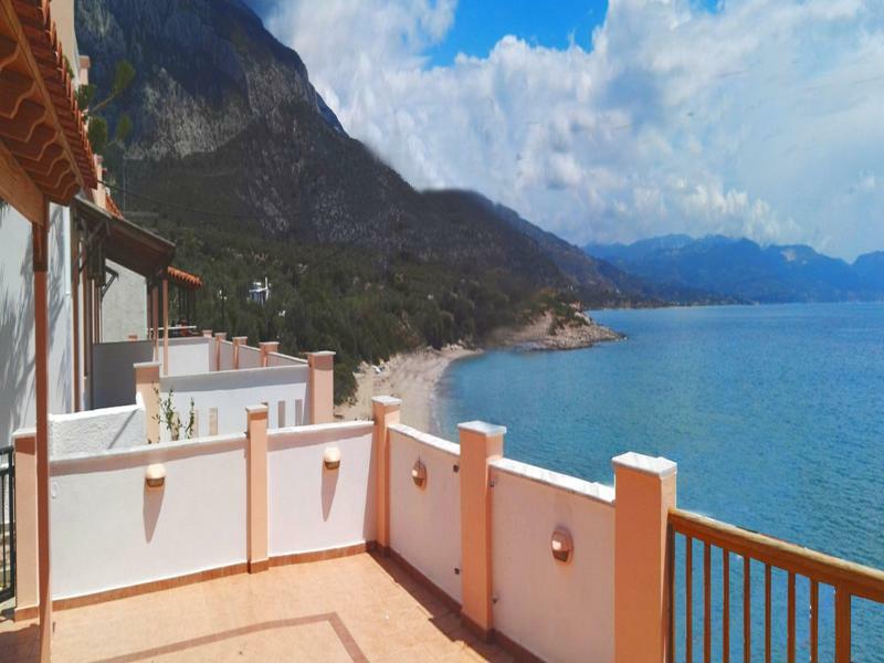 Nereides Seaside Apartments Marathókampos Exterior foto
